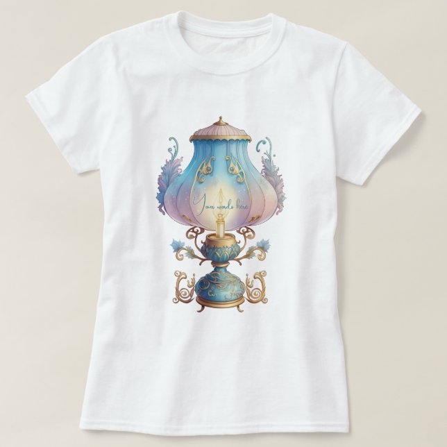 Erstellen Sie Ihre eigene magische Lampe T-Shirt (Design vorne)