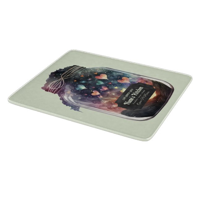 Erstellen Sie Ihre eigene magische Liebe des Herze Schneidebrett (Ecke)