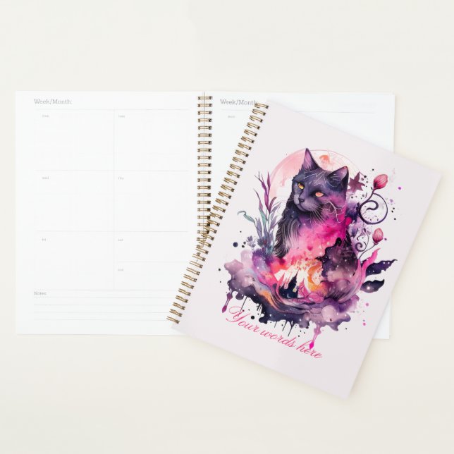 Erstellen Sie Ihre eigene magische schwarze Katze Planer (Anzeige)