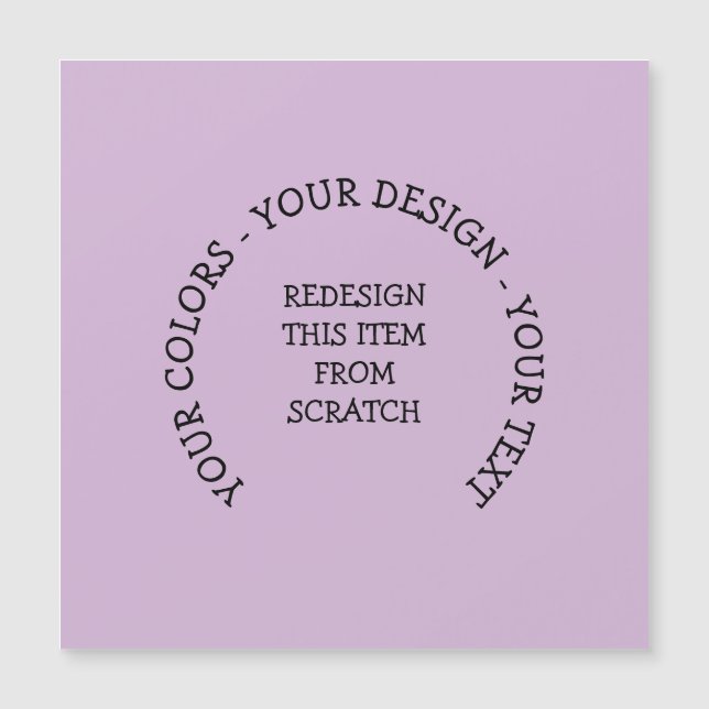 Erstellen Sie Ihre eigene Magnetkarte (Vorderseite)