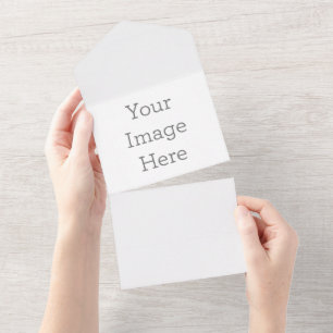 Erstellen Sie Ihre eigene matte All-in-One-Einladu All In One Einladung