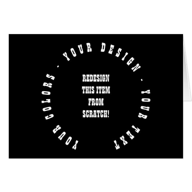 Erstellen Sie Ihre eigene Menükarte (Vorderseite (Horizontal))