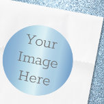 Erstellen Sie Ihre eigene metallische Frost Eis Bl Runder Aufkleber<br><div class="desc">Erstellen Sie Ihren ganz eigenen personalisierten Aufkleber. Laden Sie lustige Bilder coole Designs inspirierenden Text oder sogar Ihr Firmenlogo hoch. Mit diesem einfach zu bedienenden Design-Tool ist es so einfach, das Bild in jemandes Gedanken zu halten. Klicken Sie auf Personalisieren, Sie können einfach den Text hier ändern - oder um...</div>
