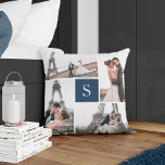 Erstellen Sie Ihre eigene Mit Monogramm 5-Foto Col Kissen<br><div class="desc">Fügen Sie Ihre Fotos und ein individuelles Monogramm für ein spezielles Design hinzu.</div>