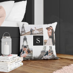 Erstellen Sie Ihre eigene Mit Monogramm 5-Foto Col Kissen<br><div class="desc">Fügen Sie Ihre Fotos und ein individuelles Monogramm für ein spezielles Design hinzu.</div>
