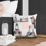 Erstellen Sie Ihre eigene Mit Monogramm 5-Foto-Gal Kissen<br><div class="desc">Fügen Sie Ihre Fotos und ein individuelles Monogramm für ein spezielles Design hinzu.</div>