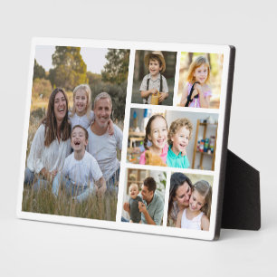 Erstellen Sie Ihre eigene moderne 6-Familien-Foto- Fotoplatte