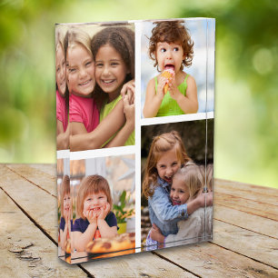 Erstellen Sie Ihre eigene moderne Collage mit 4 Bi Fotoblock
