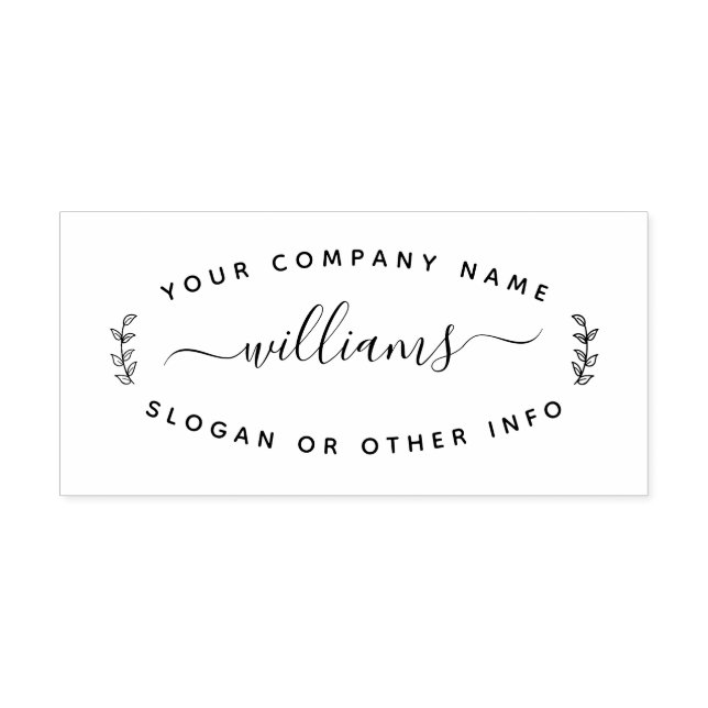 Erstellen Sie Ihre eigene moderne Runde Permastempel (Design)