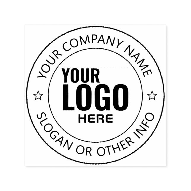 Erstellen Sie Ihre eigene moderne, runde Rücksende Permastempel (Design)