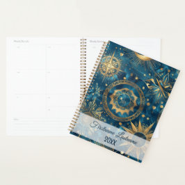 Erstellen Sie Ihre eigene mystische Blue & Gold Ce Planer