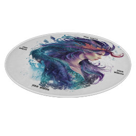 Erstellen Sie Ihre eigene mystische Mermaid Schneidebrett