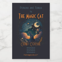 Erstellen Sie Ihre eigene mystische schwarze Katze