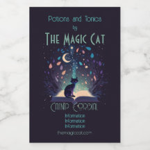 Erstellen Sie Ihre eigene mystische Schwarze Katze