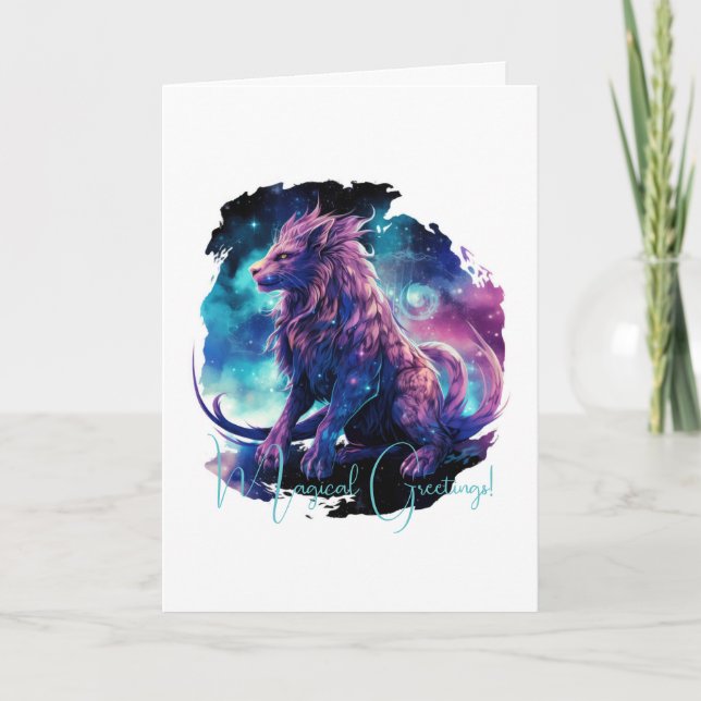 Erstellen Sie Ihre eigene mythische Fantasiewelt v Karte (Vorderseite)