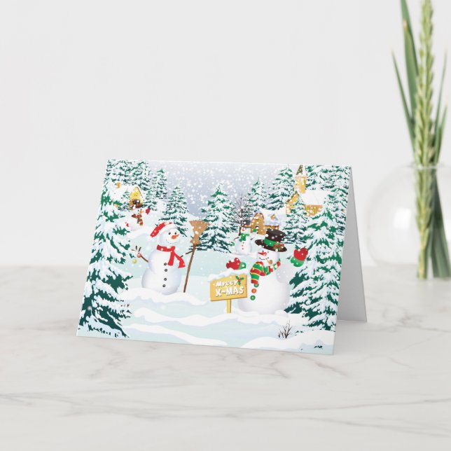 Erstellen Sie Ihre eigene Nachricht :-) Karte (Vorderseite)