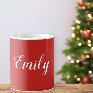 Erstellen Sie Ihre eigene Name Weihnachten-Tasse   Kaffeetasse