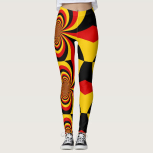 Erstellen Sie Ihre eigene neueste deutsche Flaggen Leggings