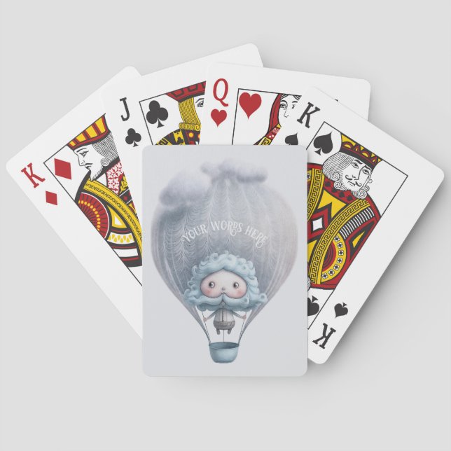 Erstellen Sie Ihre eigene Niedliche Alberne Heißlu Spielkarten (Rückseite)