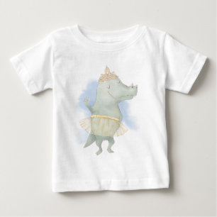Erstellen Sie Ihre eigene Niedliche Alligator Ball Baby T-shirt