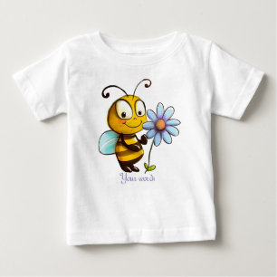 Erstellen Sie Ihre eigene Niedliche Hummel & Daisy Baby T-shirt