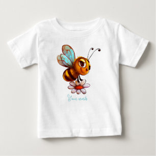 Erstellen Sie Ihre eigene Niedliche Hummel & Daisy Baby T-shirt