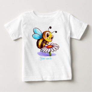 Erstellen Sie Ihre eigene Niedliche Hummel & Daisy Baby T-shirt