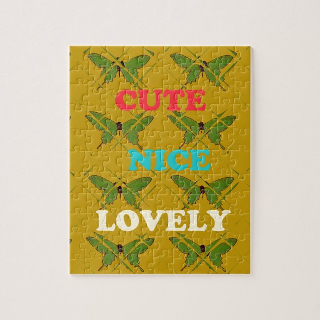 Erstellen Sie Ihre eigene Niedliche schöne, hübsch Puzzle (Vertikal)