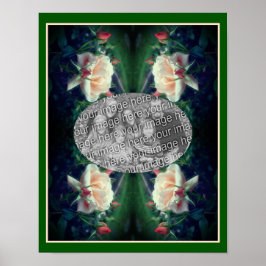 Erstellen Sie Ihre eigene Peach-Rose und Ihren Bug Poster