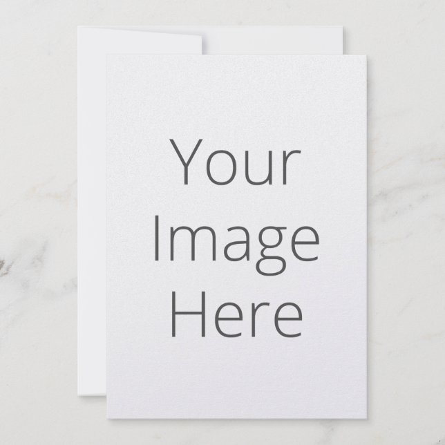 Erstellen Sie Ihre eigene Perlenschimmer 5" x 7" E Einladung (Vorderseite)