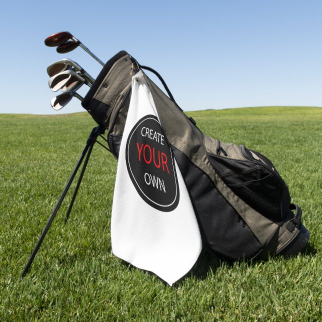Erstellen Sie Ihre eigene - personalisiert, marken Golfhandtuch (Gras)