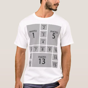 Erstellen Sie Ihre eigene Personalisierte 15-FOTOK T-Shirt