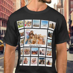 Erstellen Sie Ihre eigene Personalisierte 20-FotoC T-Shirt<br><div class="desc">Erstellen Sie Ihren eigenen personalisierten Foto Collage T - Shirt mit 20 Ihrer Lieblingsfotos in einem stilvollen trendigen Design. Fügen Sie Ihren eigenen Text für jeden Anlass hinzu.</div>