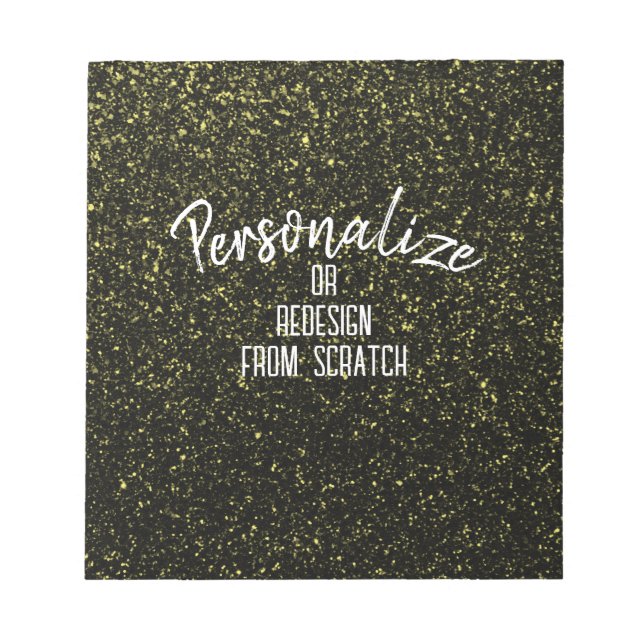 Erstellen Sie Ihre eigene Personalisierte Benutzer Notizblock (Vorderseite)