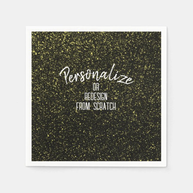 Erstellen Sie Ihre eigene Personalisierte Benutzer Serviette (Vorderseite)