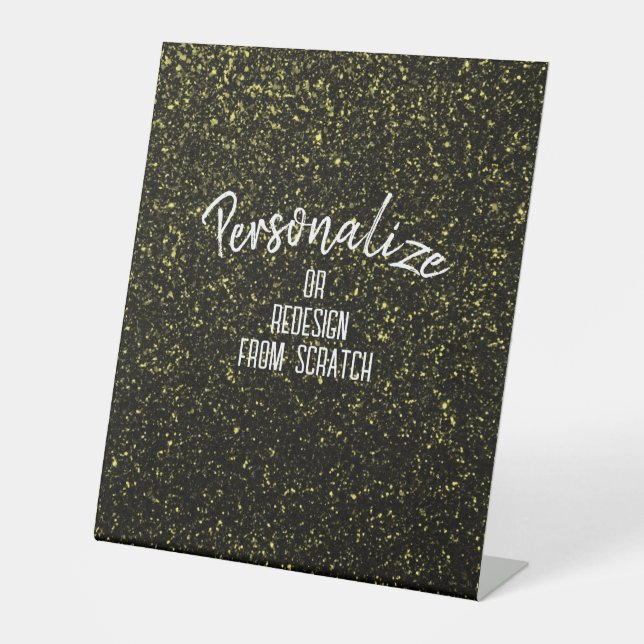 Erstellen Sie Ihre eigene Personalisierte Benutzer Sockelschild (Vorderseite)