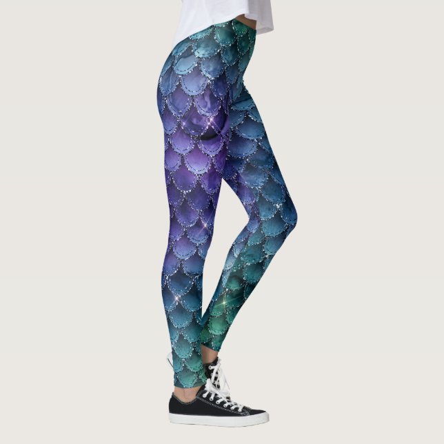 Erstellen Sie Ihre eigene Personalisierte Fischmai Leggings (Rechts)