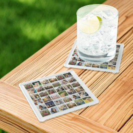 Erstellen Sie Ihre eigene Personalisierte FotoColl Glasuntersetzer