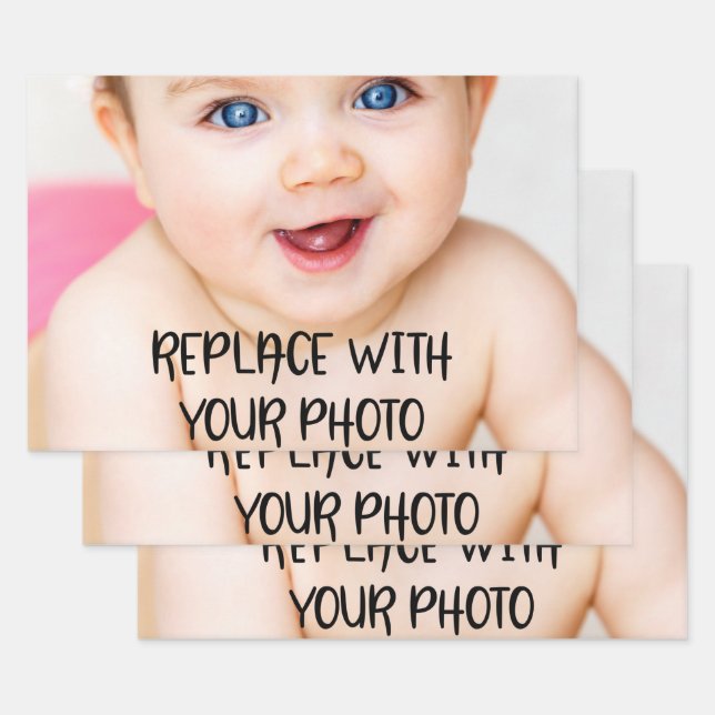 Erstellen Sie Ihre eigene Personalisierte Vorlage Geschenkpapier Set (Set)