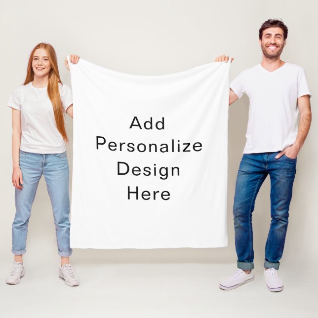 erstellen Sie Ihre eigene personalisierung Fleecedecke (Beispiel)