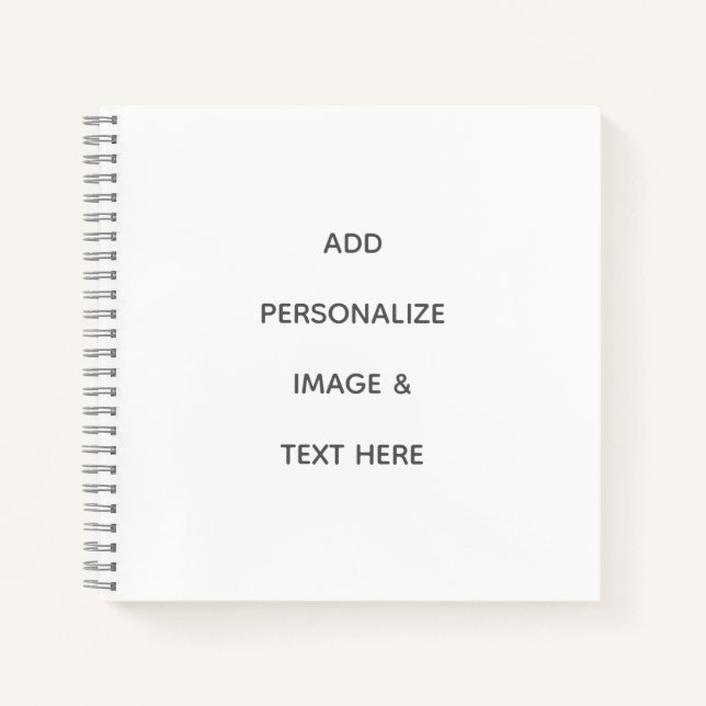 Erstellen Sie Ihre eigene Personalisierung Notizbuch (Vorderseite)