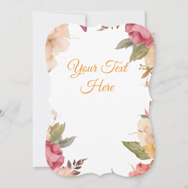 Erstellen Sie Ihre eigene Persönlichkeit Feiertagskarte (Vorderseite)