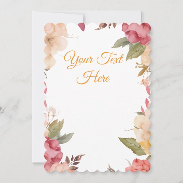 Erstellen Sie Ihre eigene Persönlichkeit Feiertagskarte (Vorderseite)