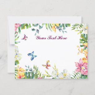 Erstellen Sie Ihre eigene Persönlichkeit Postkarte