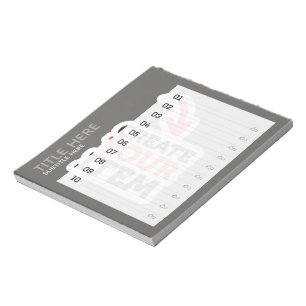 Erstellen Sie Ihre eigene Projektliste für das Hoc Notizblock