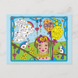 Erstellen Sie Ihre eigene Reality_ Postkarte