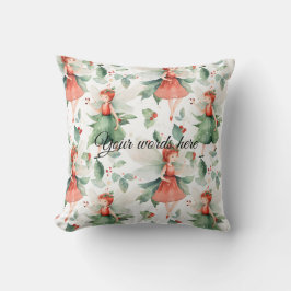 Erstellen Sie Ihre eigene Red Holiday Fairy Kissen