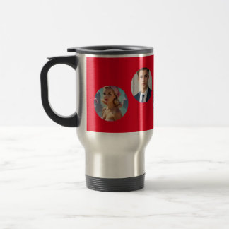 Erstellen Sie Ihre eigene Reise-Mug-Tasse mit rote Reisebecher