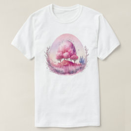 Erstellen Sie Ihre eigene rosa Baumlandschaft T-Shirt