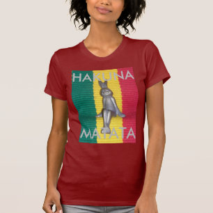 Erstellen Sie Ihre eigene rote goldene Rasta-Farbe T-Shirt